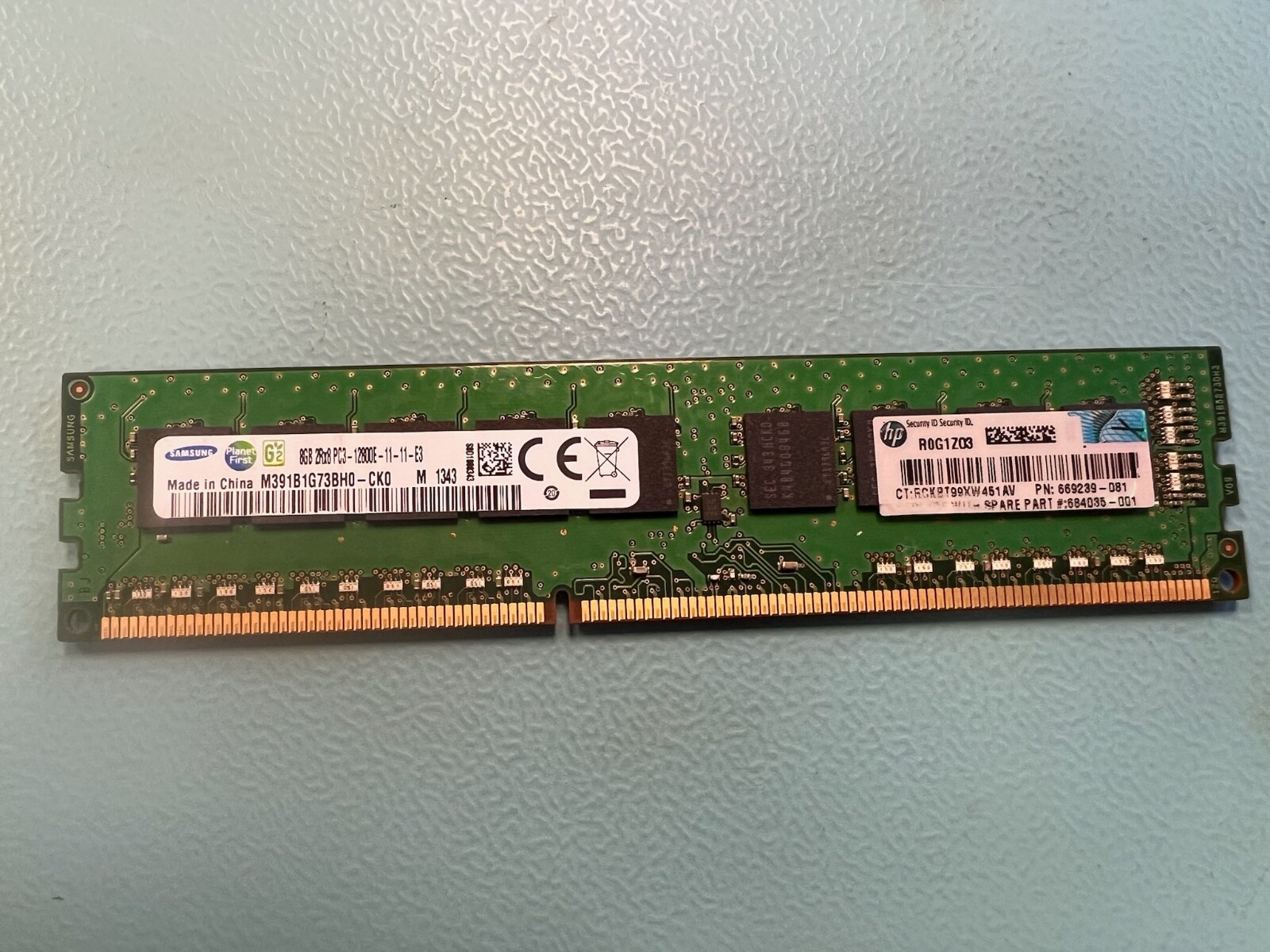 HP 669239-081 8GB PC3 2Rx8 Server Memory RAM