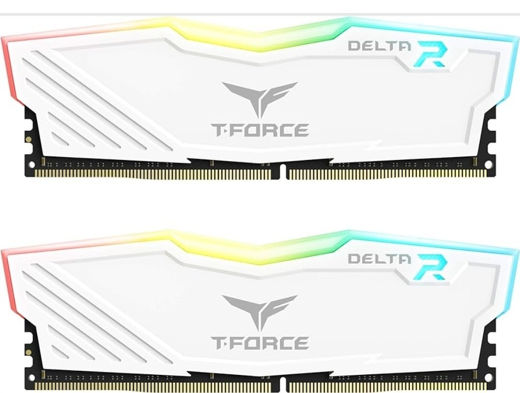 3600 mhz T-Force Delta R RGB DDR4 RAM 2-Module Kit (8gb X 2) 16gb Total