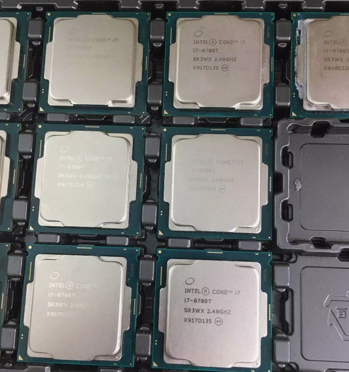 Intel Core i7-8700T SR3WX 6 Core 12 Threads 2.40GHz LGA1151 CPU processor