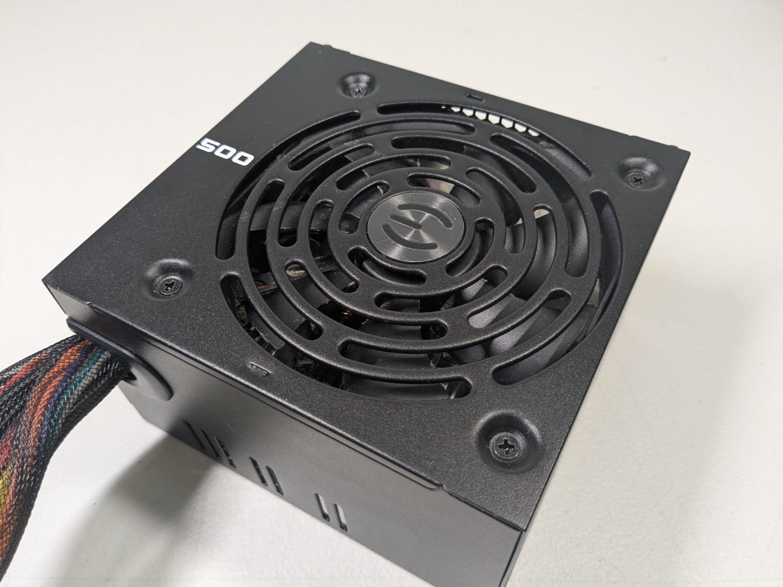 EVGA 500 W1 500W 80 PLUS ATX Power Supply 100-W1-0500 Tested Working