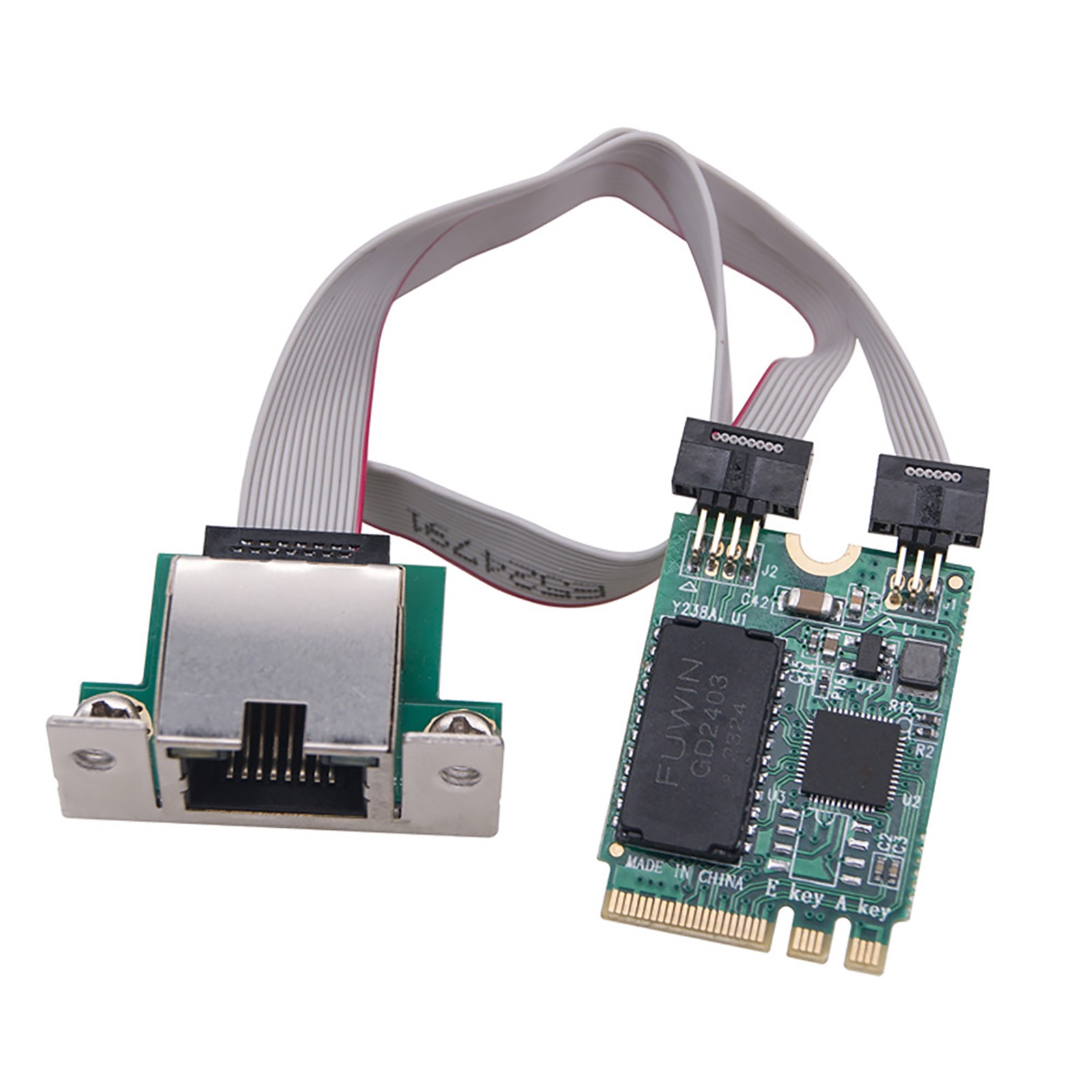 1 PC M.2 Key A+E 2.5G Gigabit Ethernet Network Lan Card RTL8125B RJ45 Chipset