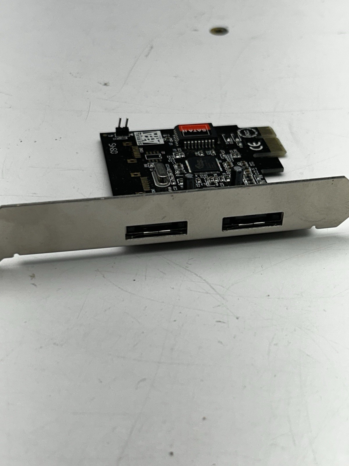 DATOptic 2 PCIe x1 to 2x eSATA Ports Expansion Card SATA Controller Adapter
