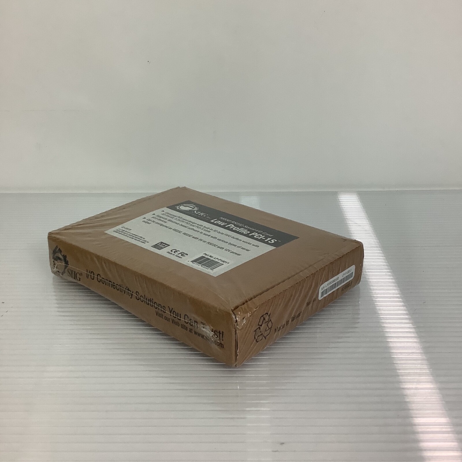 StarTech 1 Port Low Profile Native RS232 PCI Express Serial Card with 16550 UART