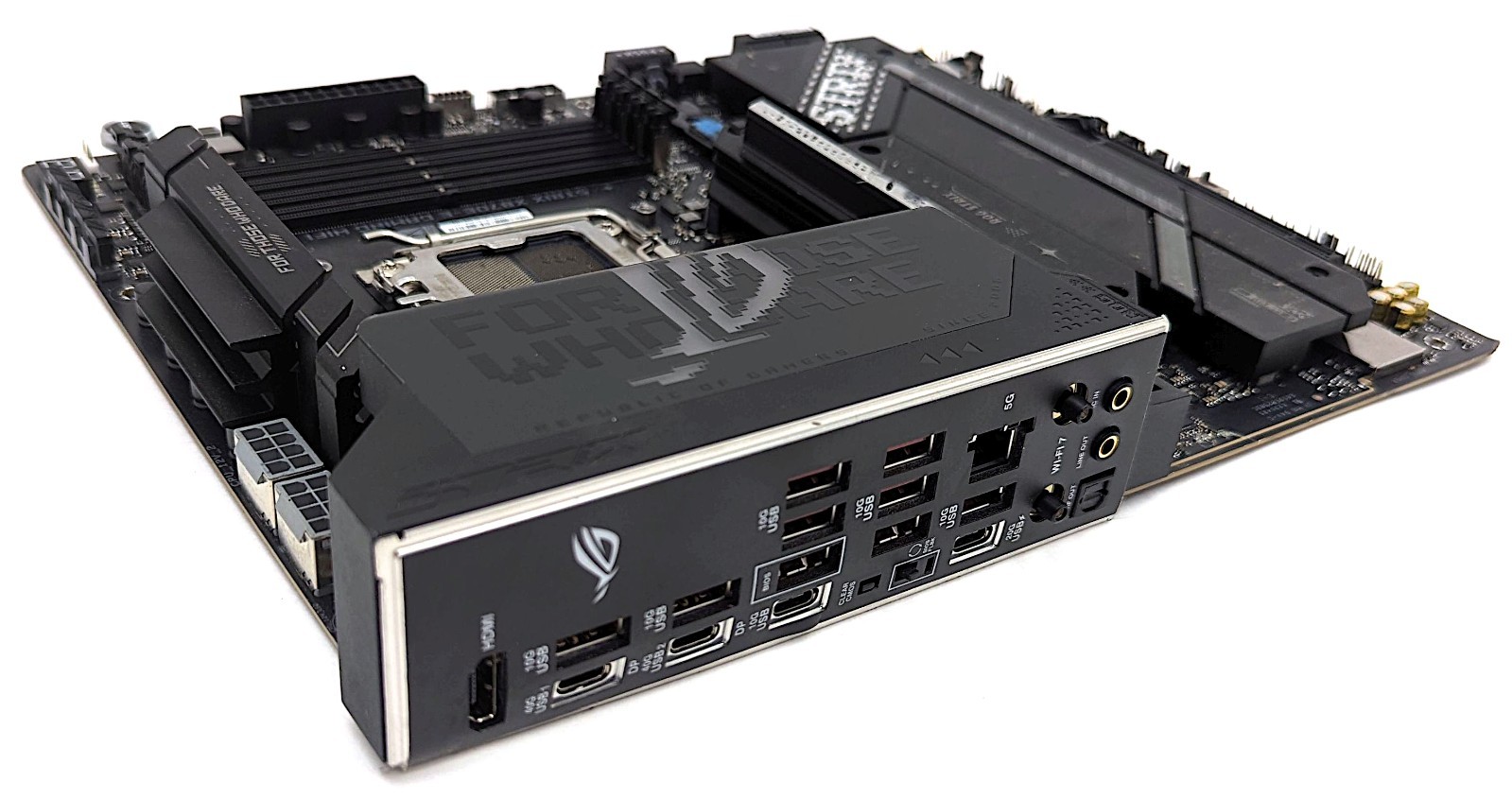 ASUS ROG STRIX X870E-E GAMING WIFI AMD AM5 Motherboard – *DAMAGED, NO BOOT TEST*