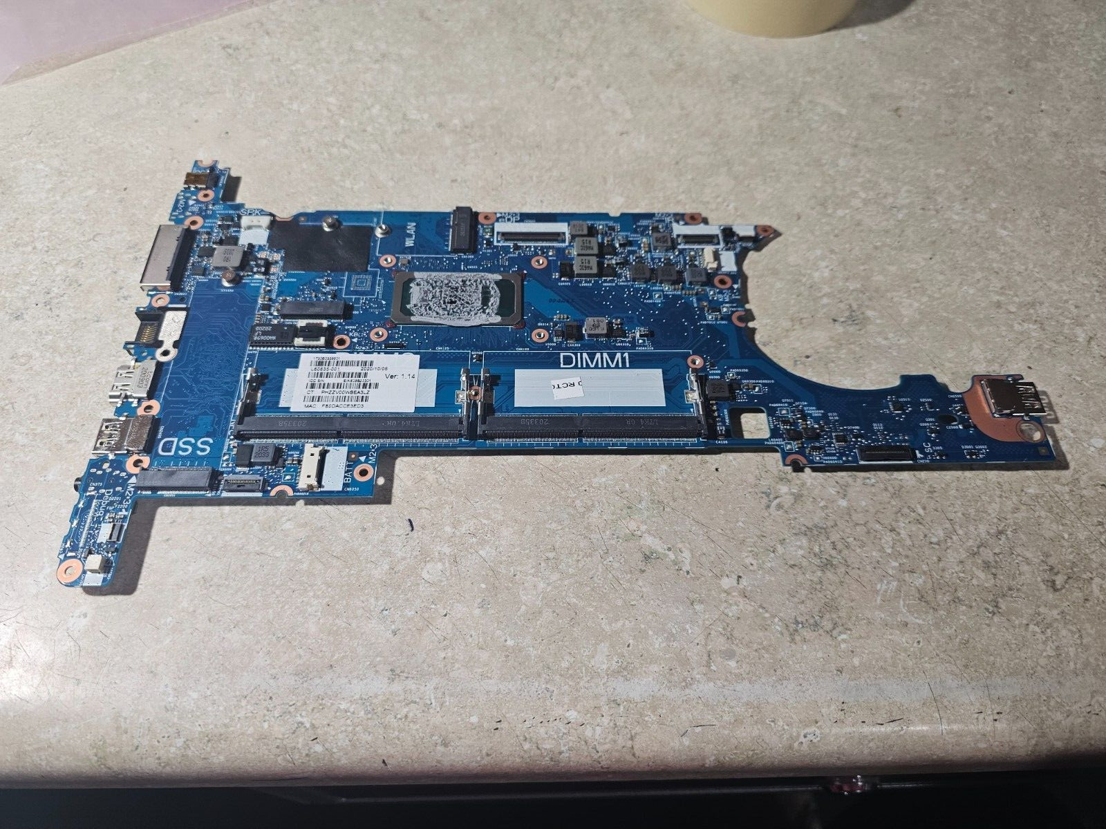 HP EliteBook 830 G6 Core i5-8365U 1.60 GHz DDR4 Motherboard L60635-601 TESTED