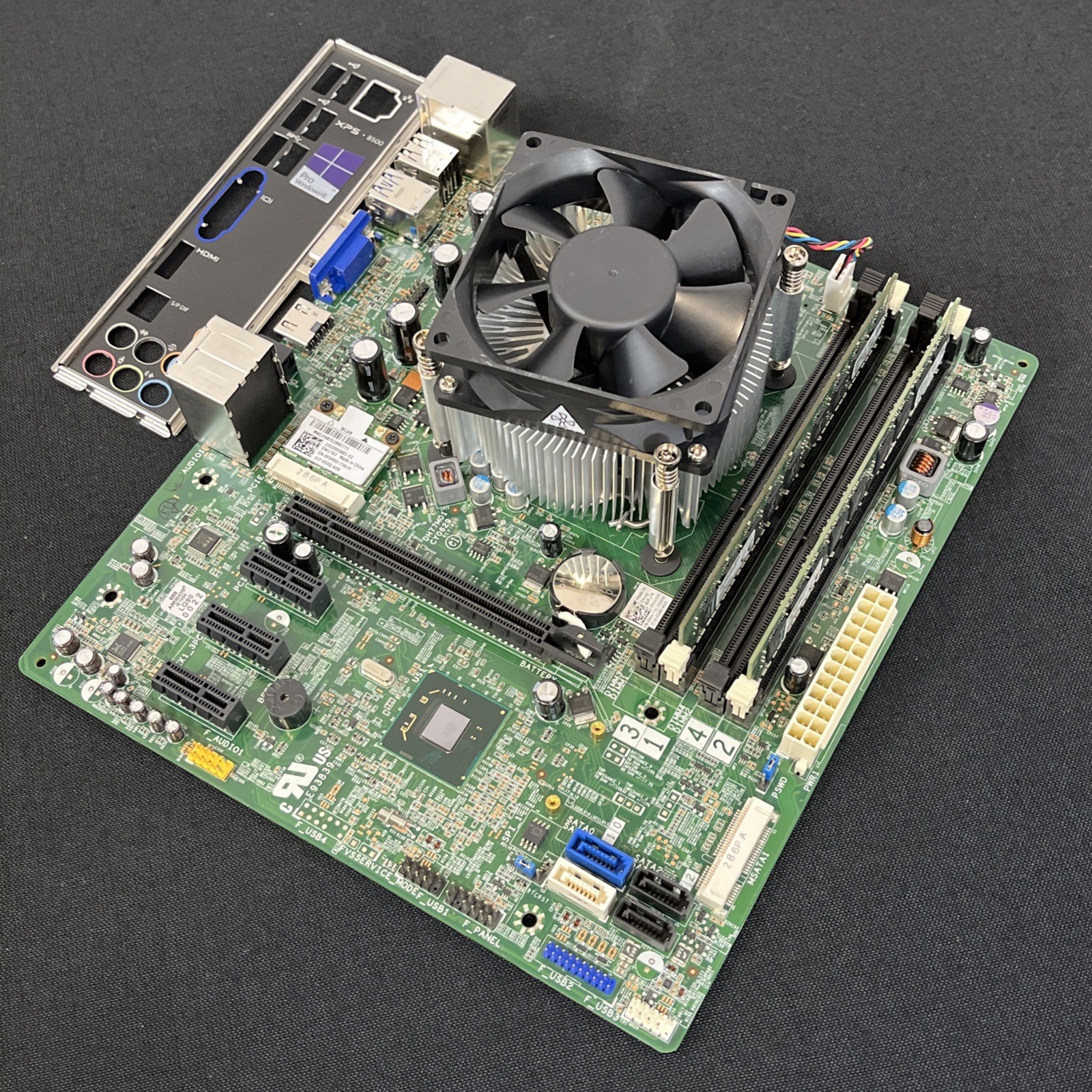 HP XPS 8500 Replacement Motherboard (DH77M01/CY0629) w/ Intel i7-3770, 16GB RAM
