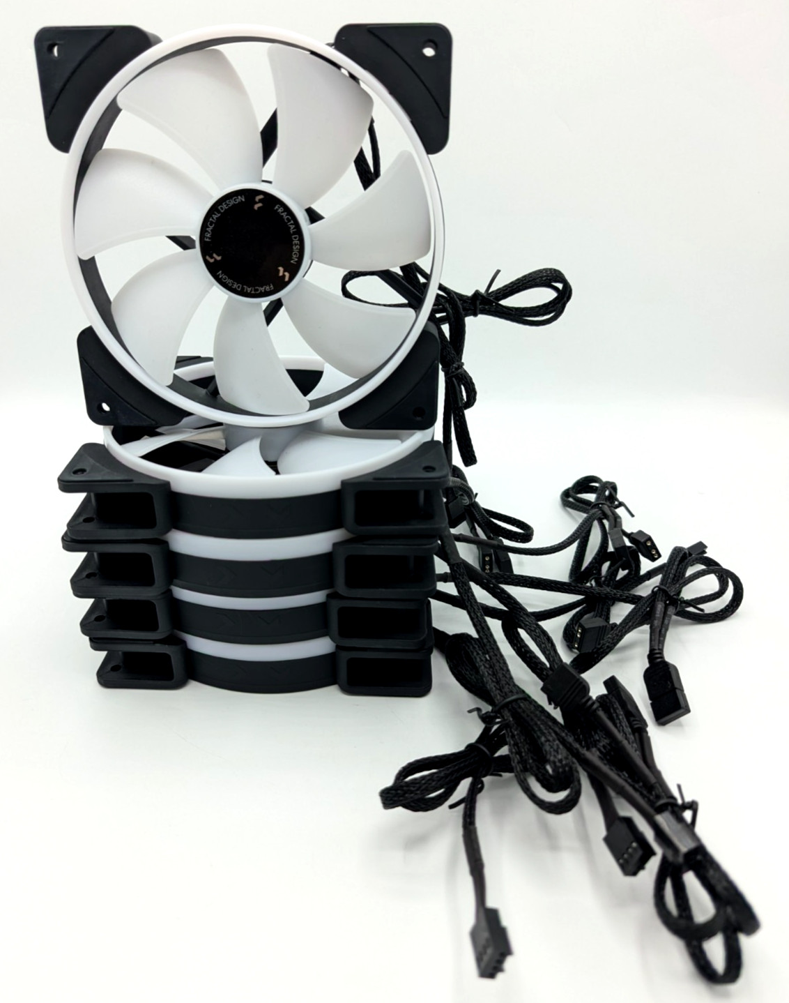Fractal Design Prisma AL-14 ARGB 140 mm Fan – Black, 5 Pack