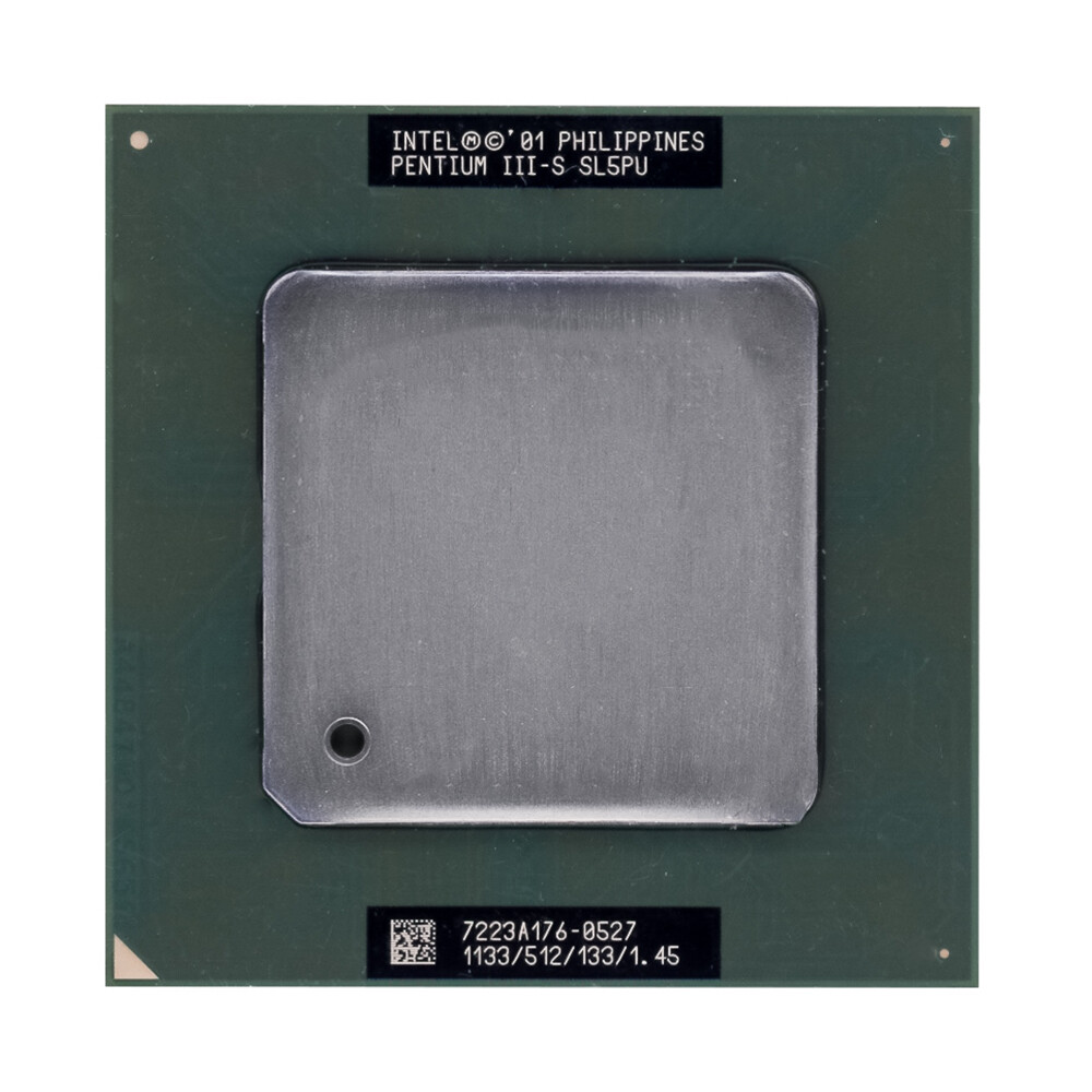 SL5PU Intel 1.13GHZ 512KB 133Mhz Pentium III processor Socket 370