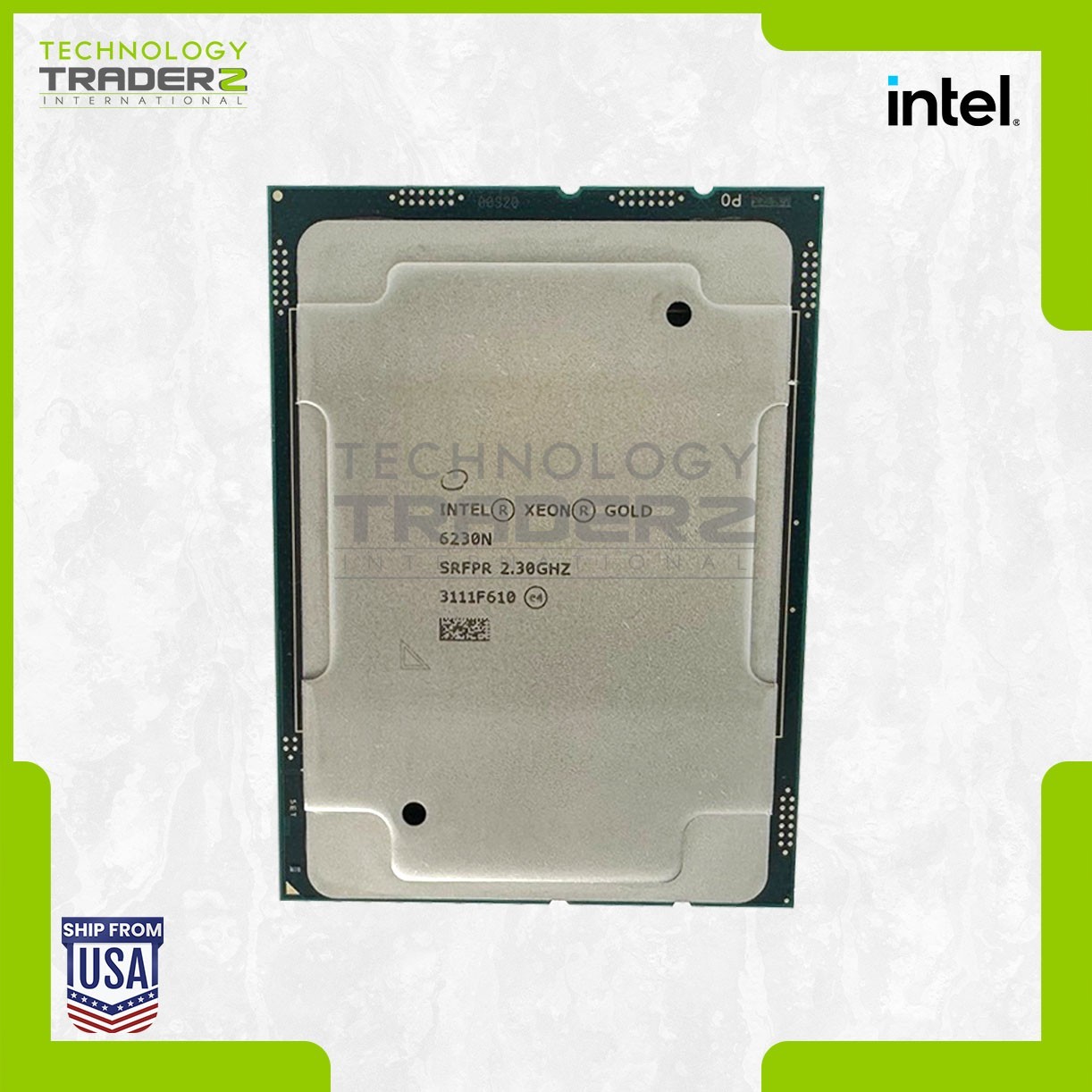 SRFPR Intel Xeon Gold 6230N 20-Core 2.30GHz 27.5MB 125W Processor **Pulled**