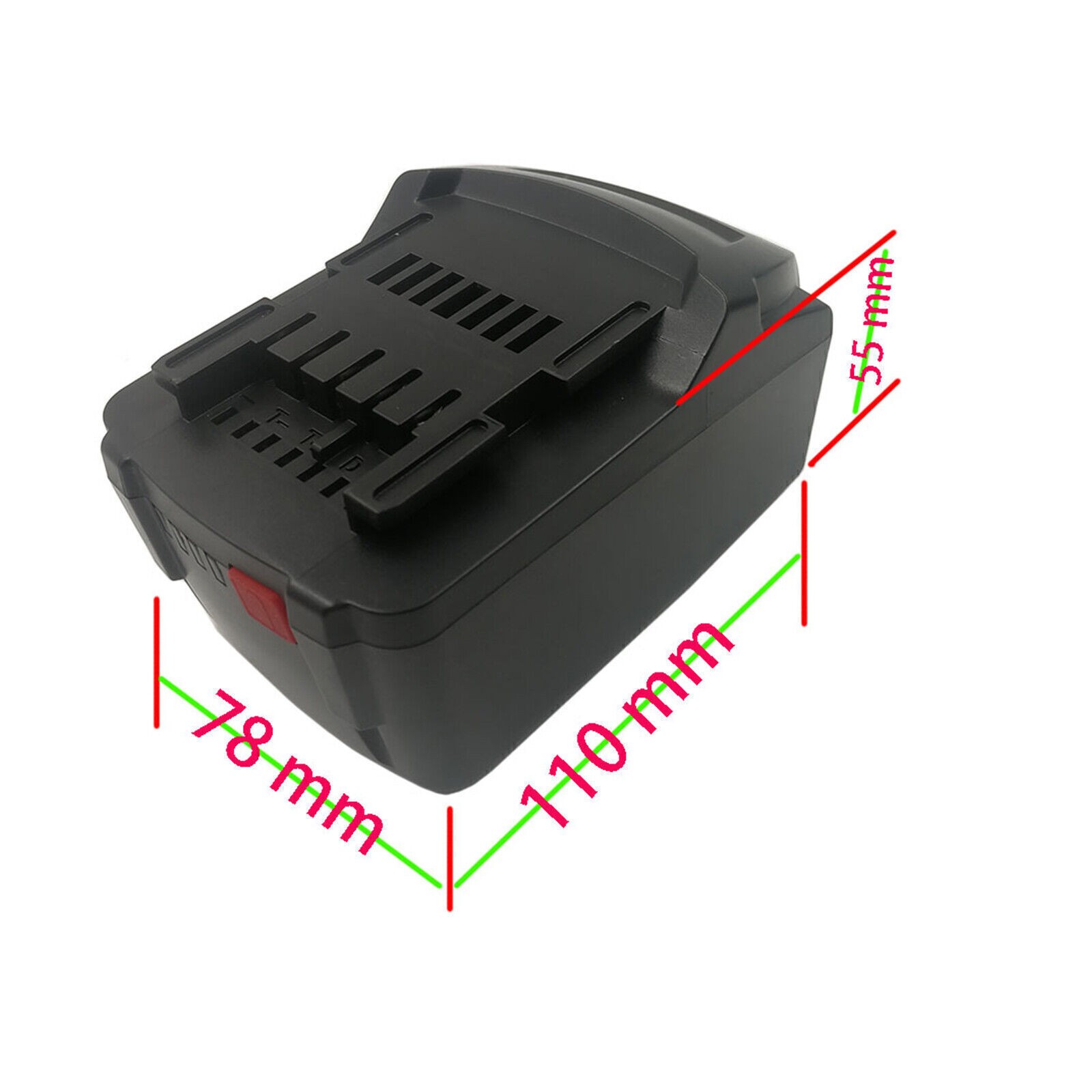 PCB Circuit Board For Metabo 18V 20V Lithium Battery Case Plastic Housing Shell