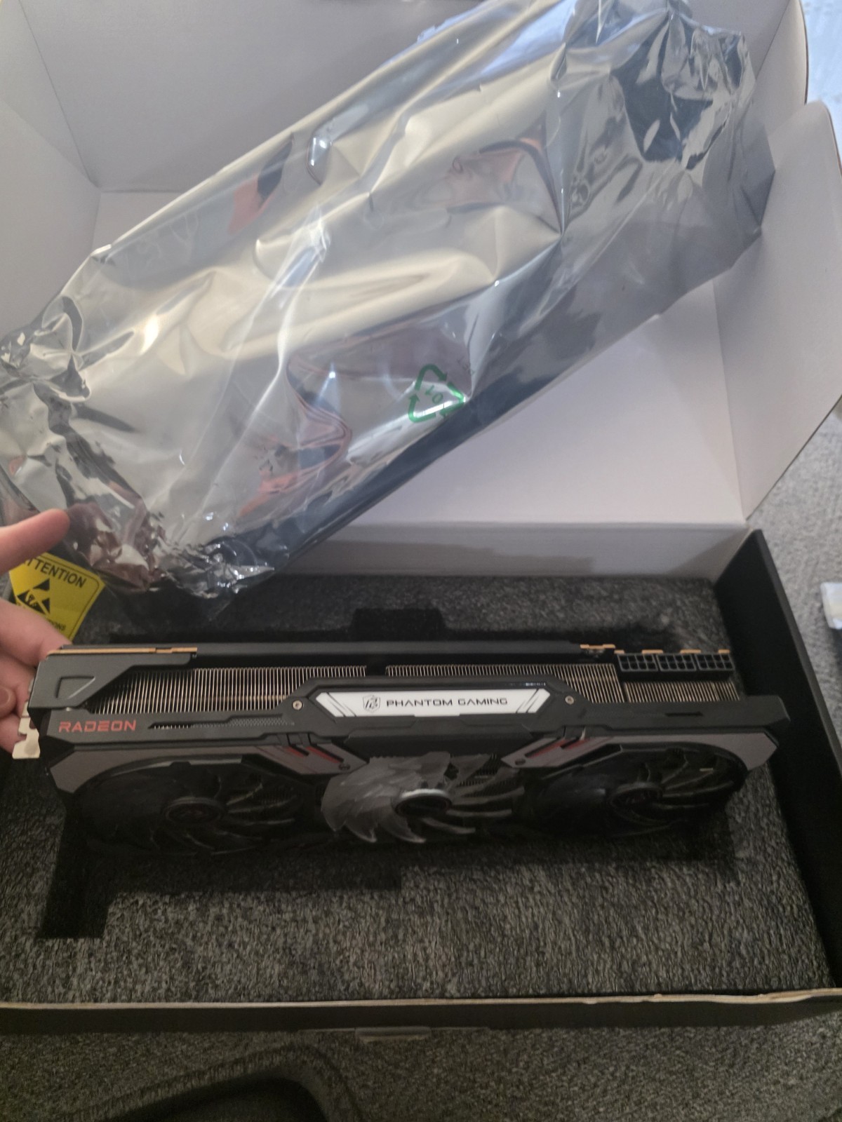 ASRock Radeon RX 6900 XT Phantom D OC 16GB GDDR6 Graphics Card