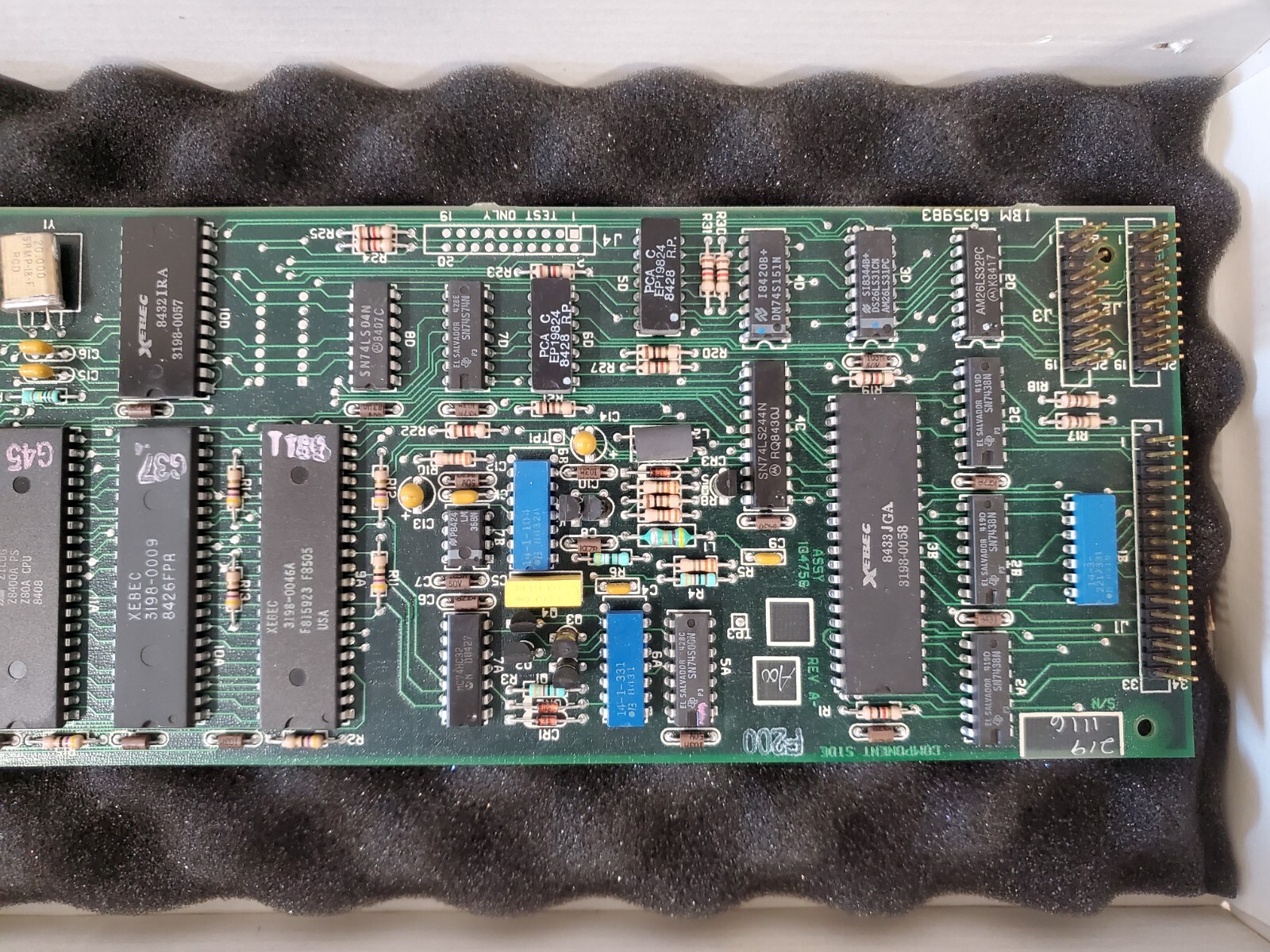 IBM 6135983, 8BIT ISA Controller Board Card