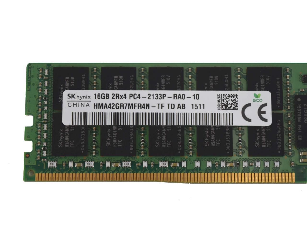 64GB = 4x 16GB 2Rx4 2133p Dell Poweredge R430 R630 R730 R830 ECC Server Memory