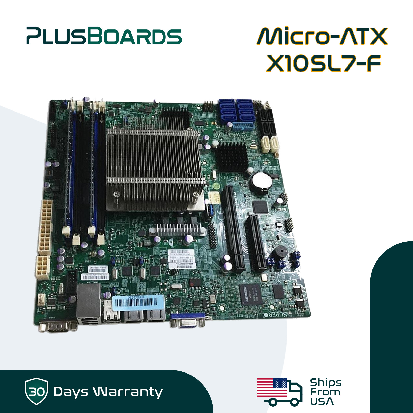 Supermicro X10SL7-F LGA 1150 ECC DDR3 micro-ATX Motherboard