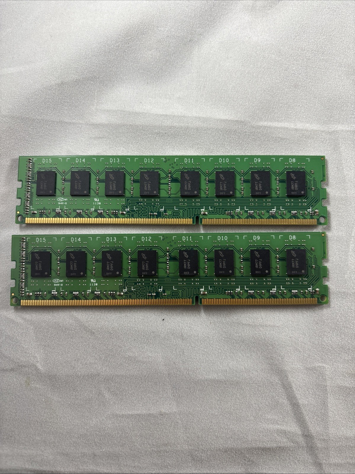 8GB (2x4GB) DDR3 1333MHz PC3-10600 Desktop RAM Crucial Micron UDIMM 240-Pin