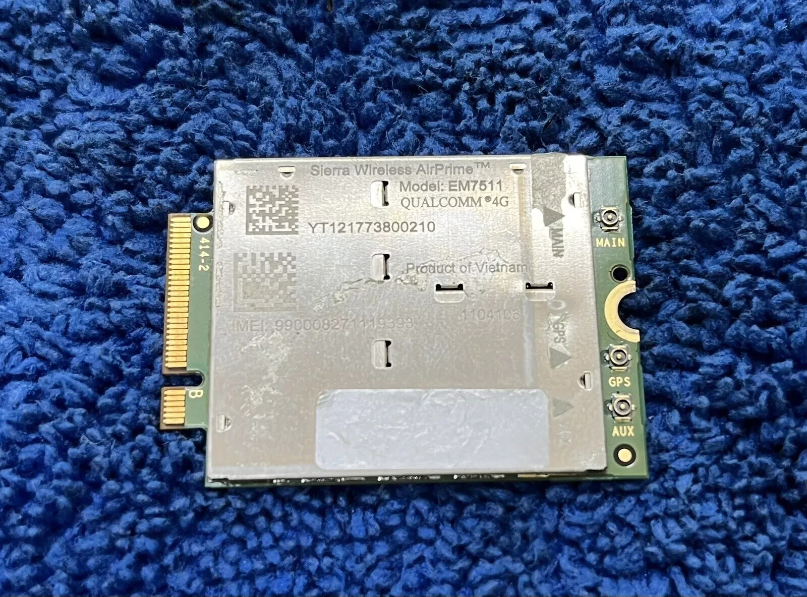 Sierra Wireless em7511 WWAN Cellular Gobi card for Panasonic ToughBooks FZ-55