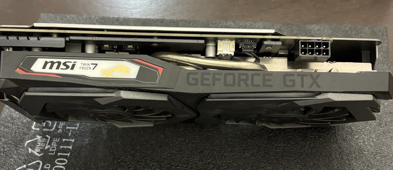 MSI GeForce GTX 1660 GAMING X 6G GDDR5 Twin Frozr 7 V379 Used Box And All Papers