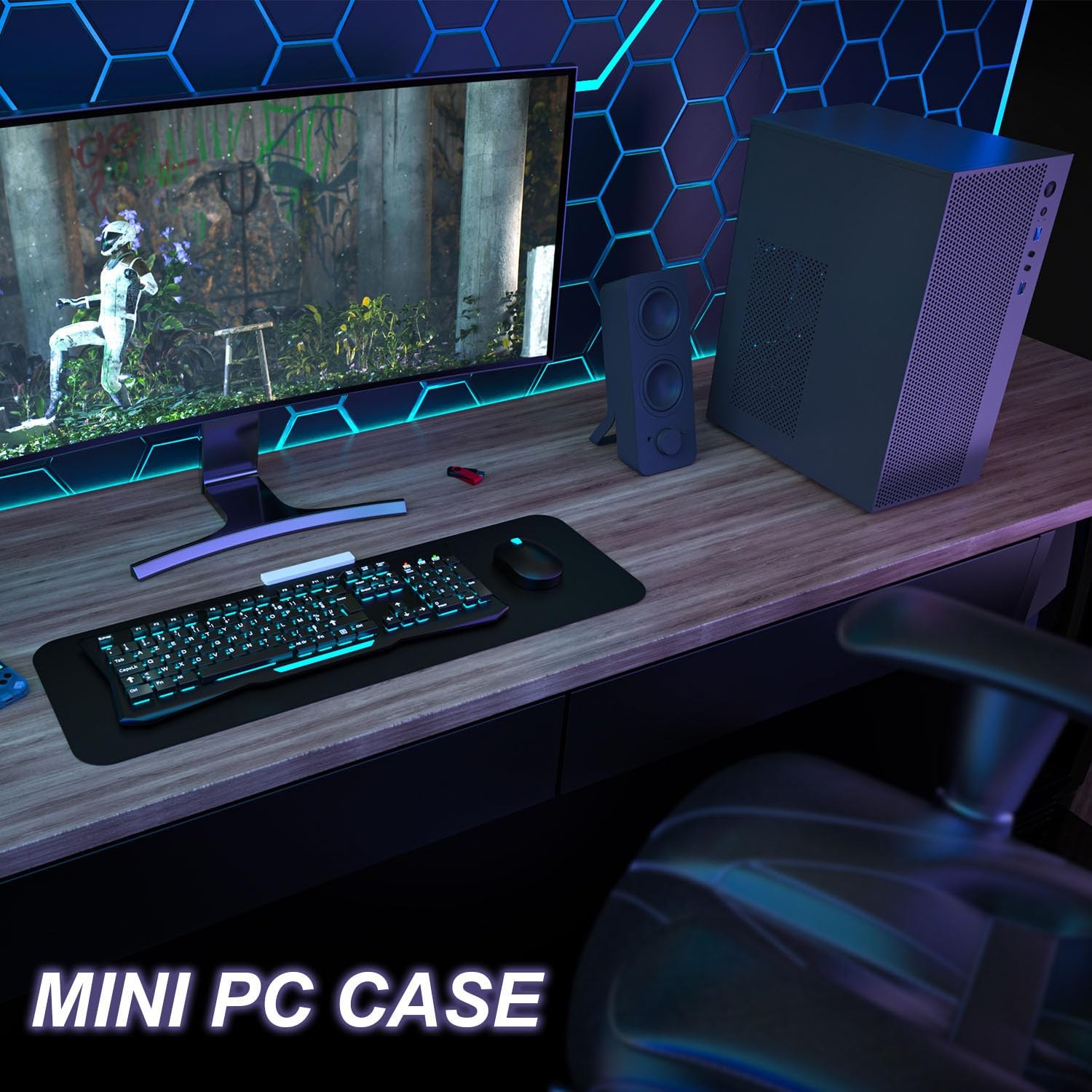 Micro ATX case, Mini itx case with USB3.0, USB2.0 I/O Port,&Standard ATX PSUs…