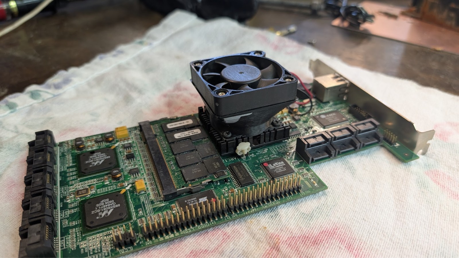 Areca 80-1260D1-0011 ARC-1260 ARC 16 PCI-E SATA RAID Card w/ 256mb DDR
