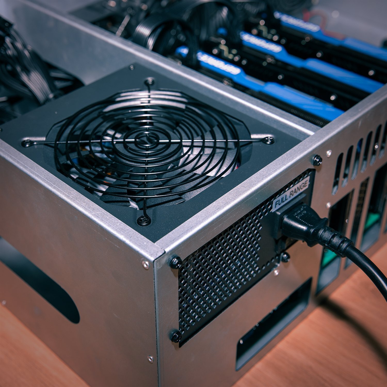 Daylead 1600W ATX Mining Power Supply Fully Modular PSU for Mining Rig 100-240V