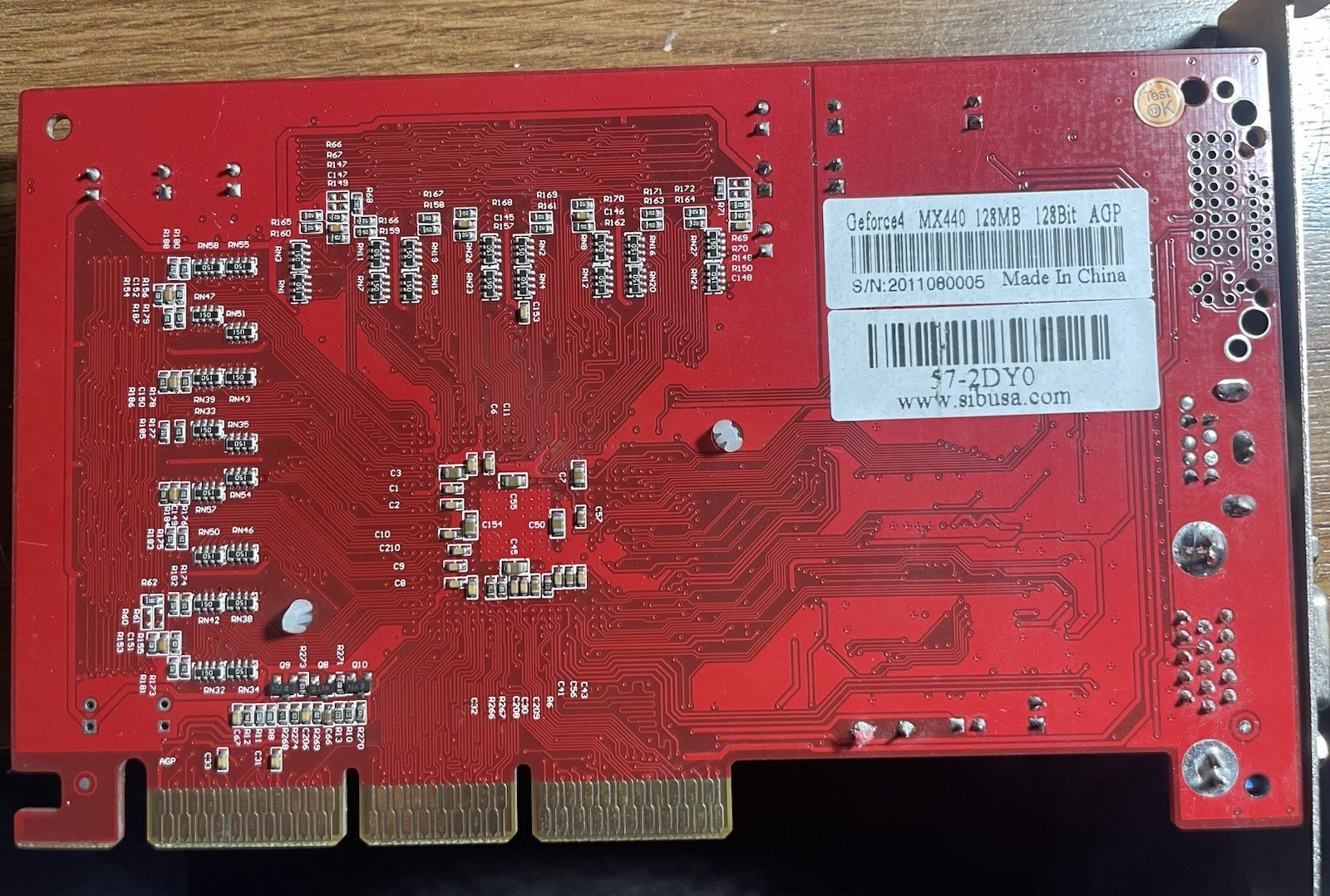 Nivida GeForce4 Mx440 128mb