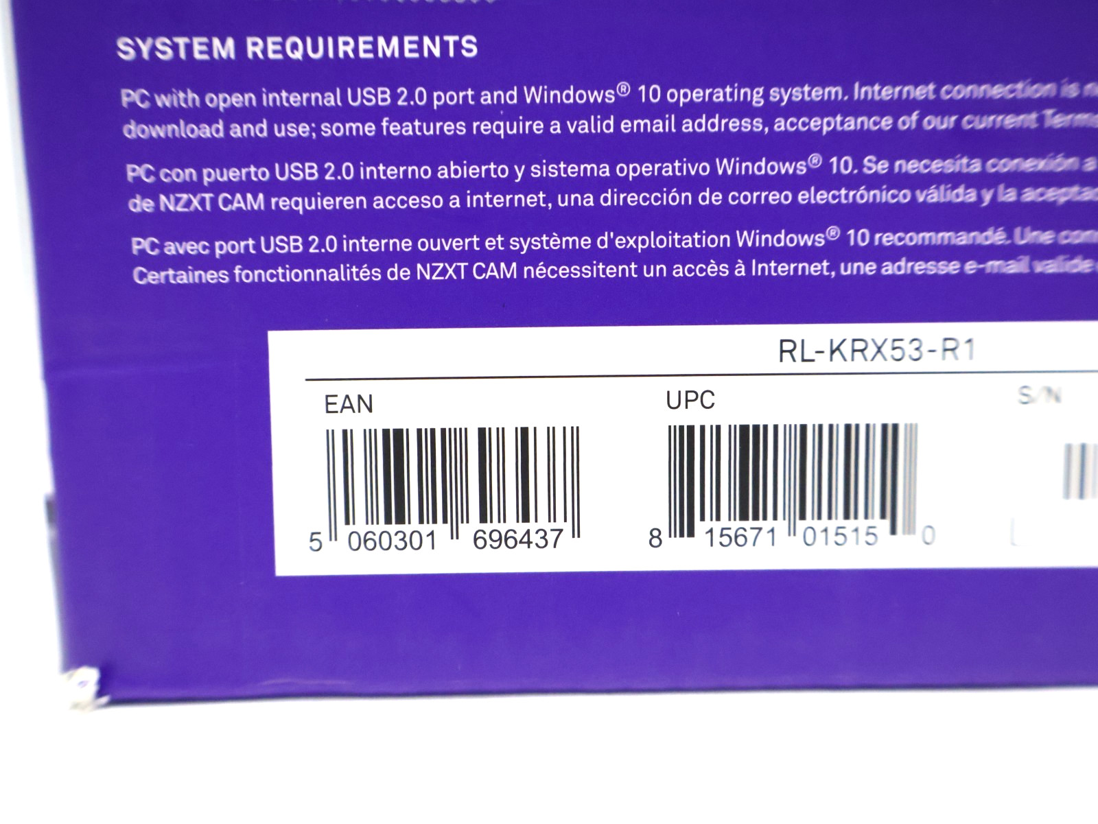 NZXT Kraken X53 RGB 240mm Liquid CPU Cooler RL-KRX53-R1 Few Parts Miss «READ