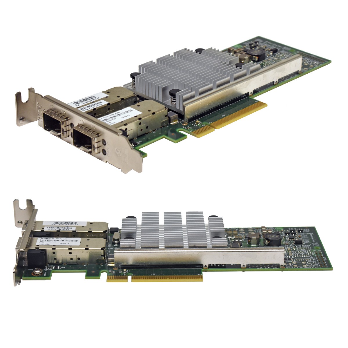 Broadcom BCM957810A1006G PCIe x8 LP Network Card 2x SFP+ Ports BC0210406