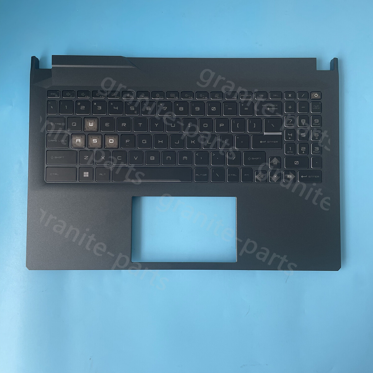 New For MSI Cyborg 15 Air A12V MS-15K1 Palmrest Upper Case Backlit US keyboard