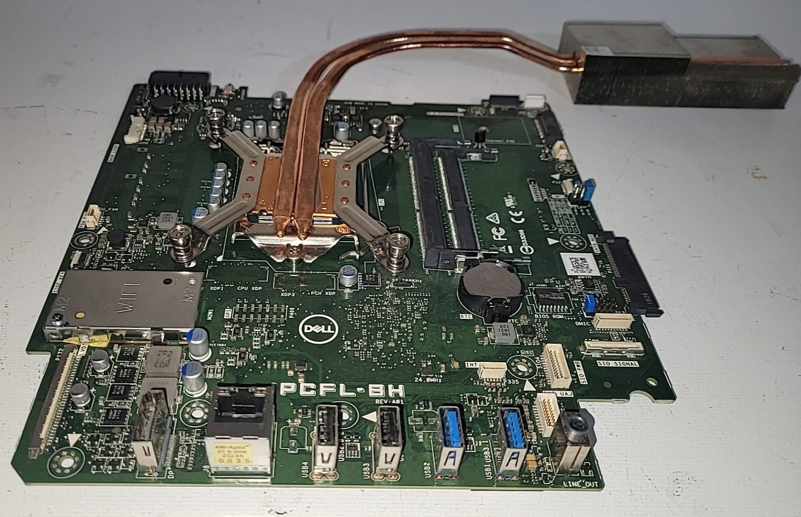 Dell OptiPlex 5270 AIO Motherboard IPCFL-BH Rev A01 w/ i5 Processor & Heatsink!