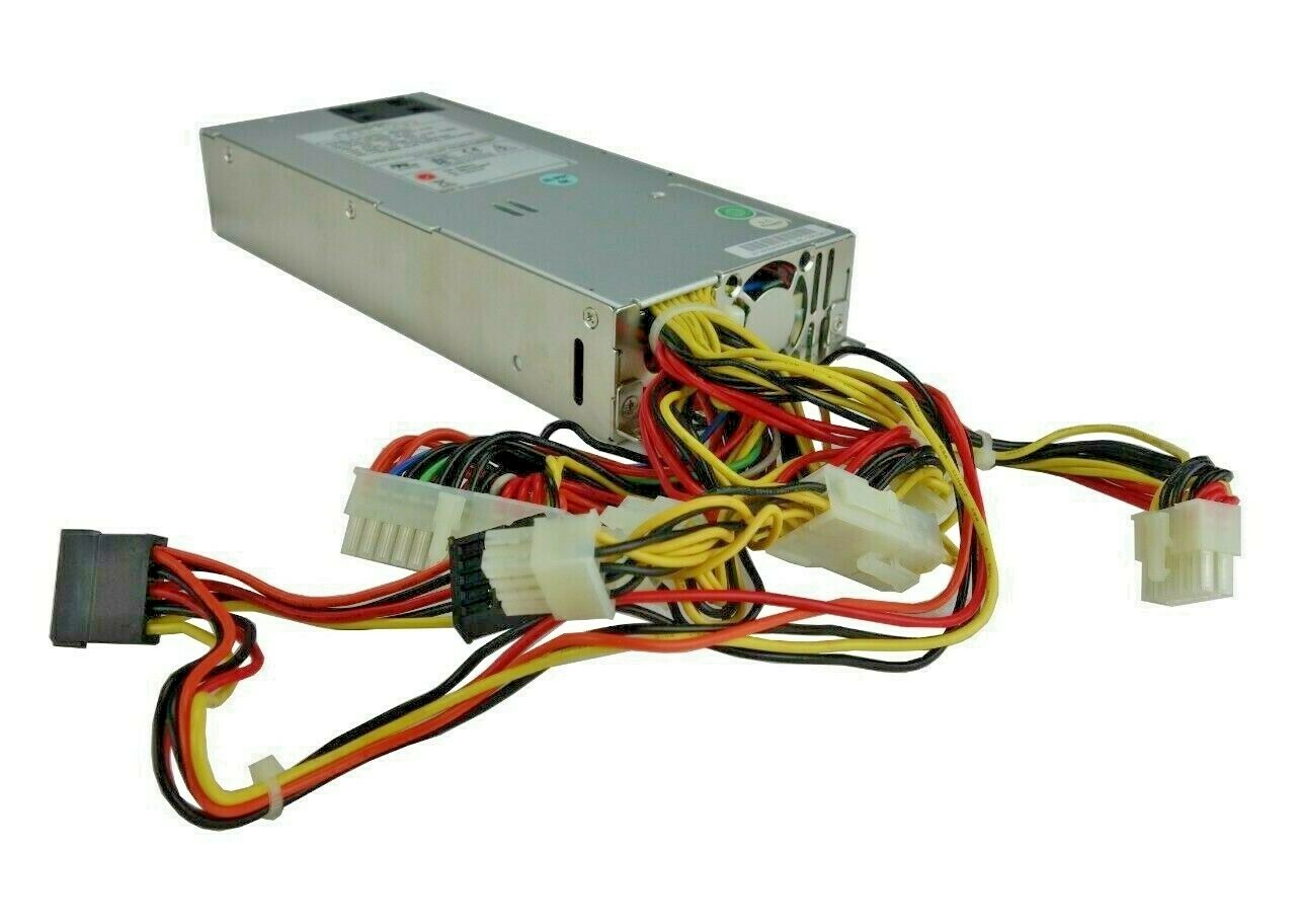 PSSC Labs P1H-5500V 100-240V 47-63Hz 8.4A 500W 1U Server Power Supply