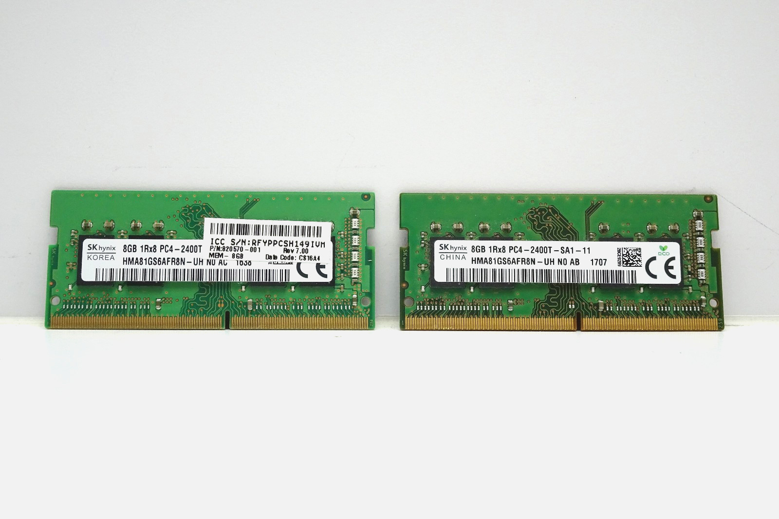 SK Hynix 16GB (2x8GB) 2400MHz DDR4 SO-DIMM RAM