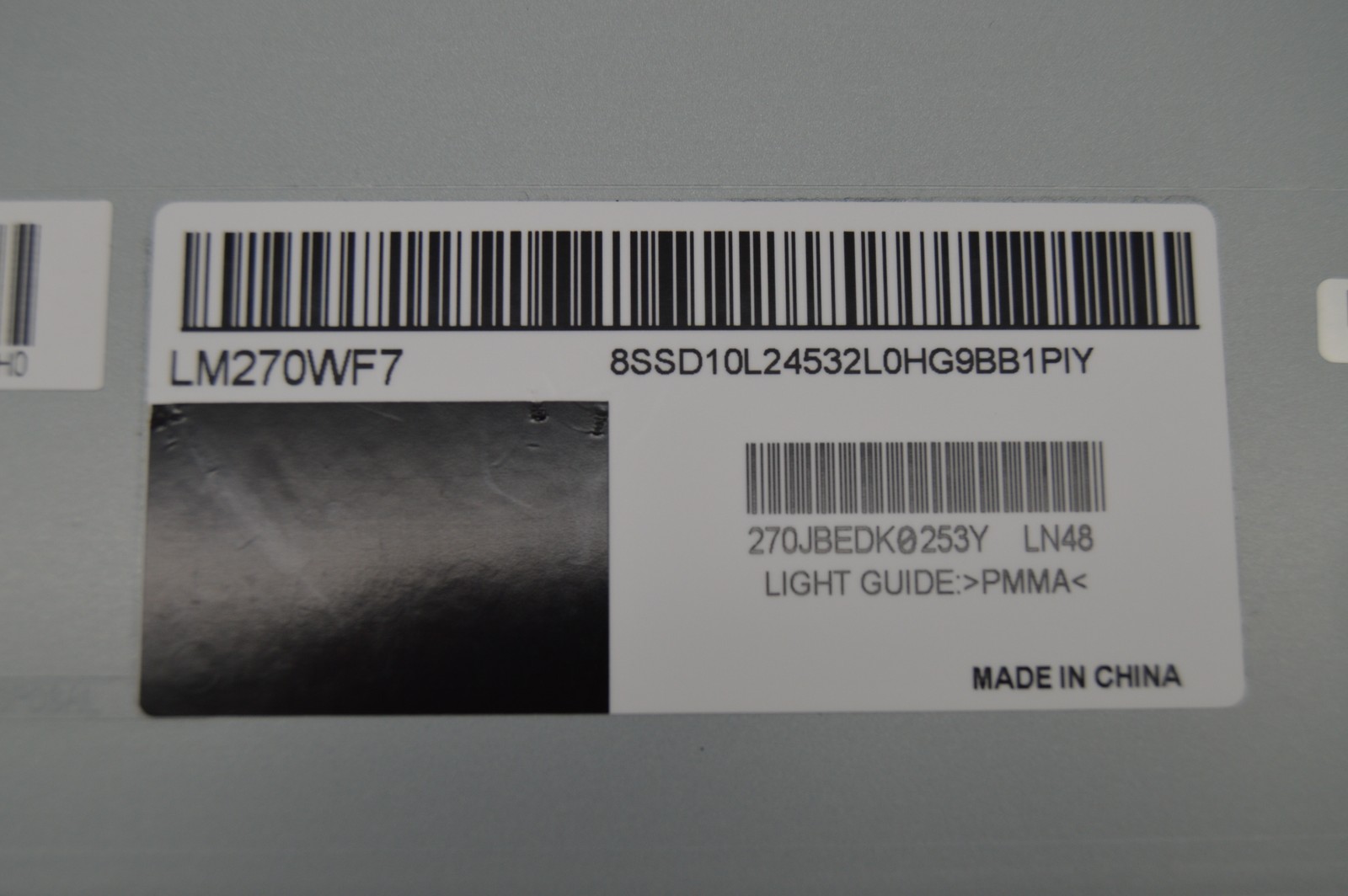 LG 27″ FHD LCD Display Screen LM270WF7-SSD1