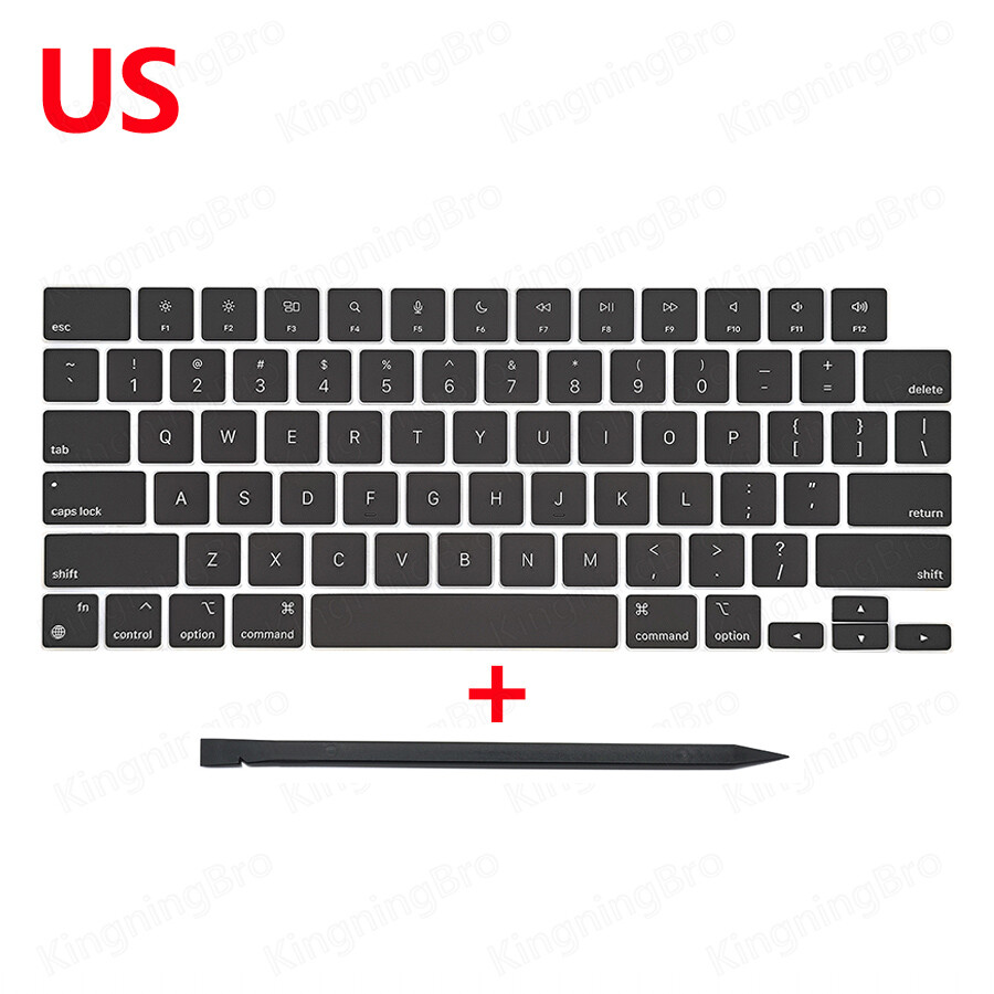 New Keyboard Keys Keycaps For Macbook Pro 14″ 16″ M1 A2442 A2485 Keycap Key Cap