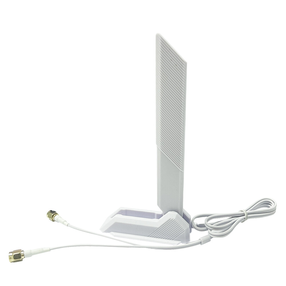 SFF WiFi6 Antenna adapter For ASRock H670M/H310CM/H510M/H610M-ITX/ac White