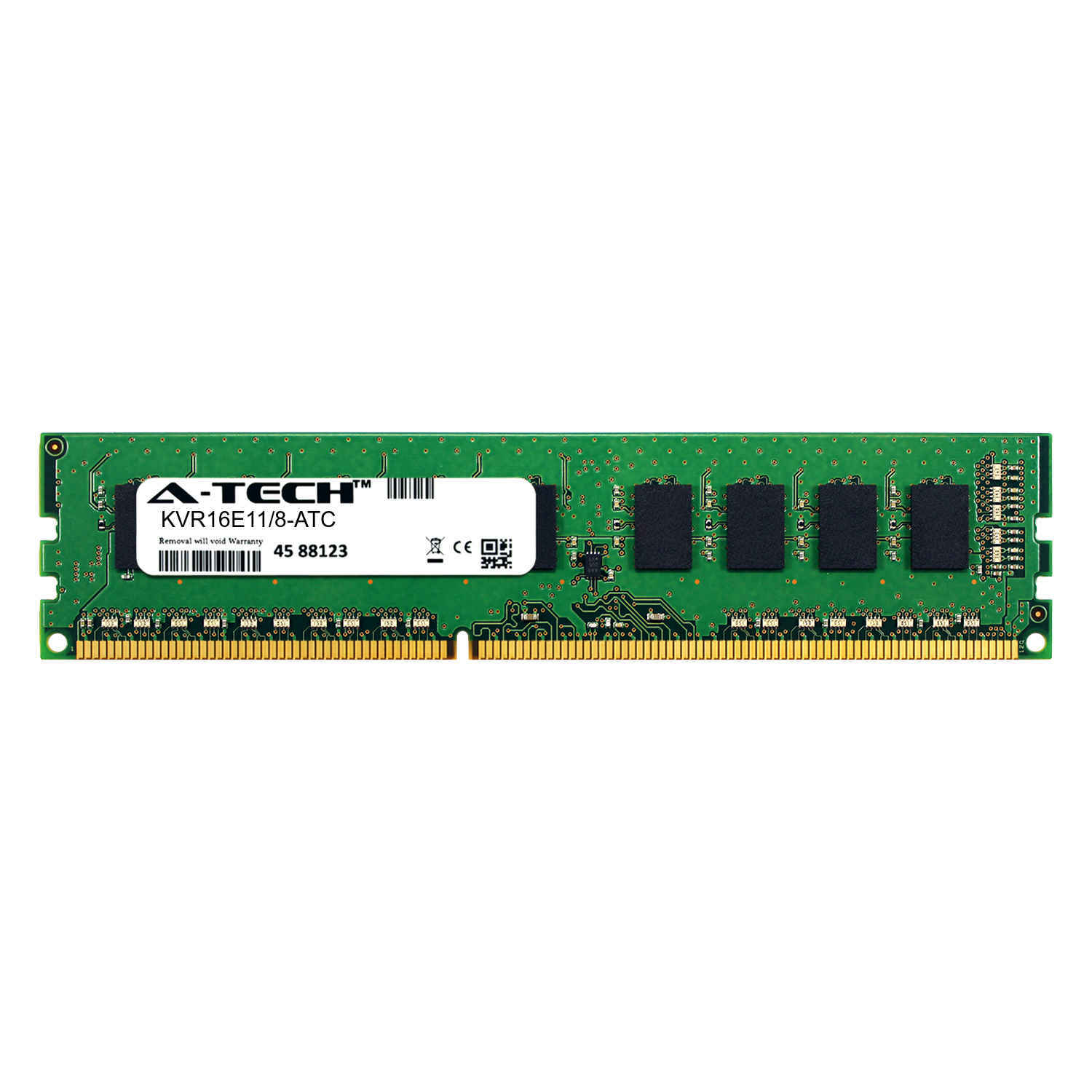 8GB DDR3 PC3-12800E ECC UDIMM (Kingston KVR16E11/8 Equivalent) Server Memory RAM