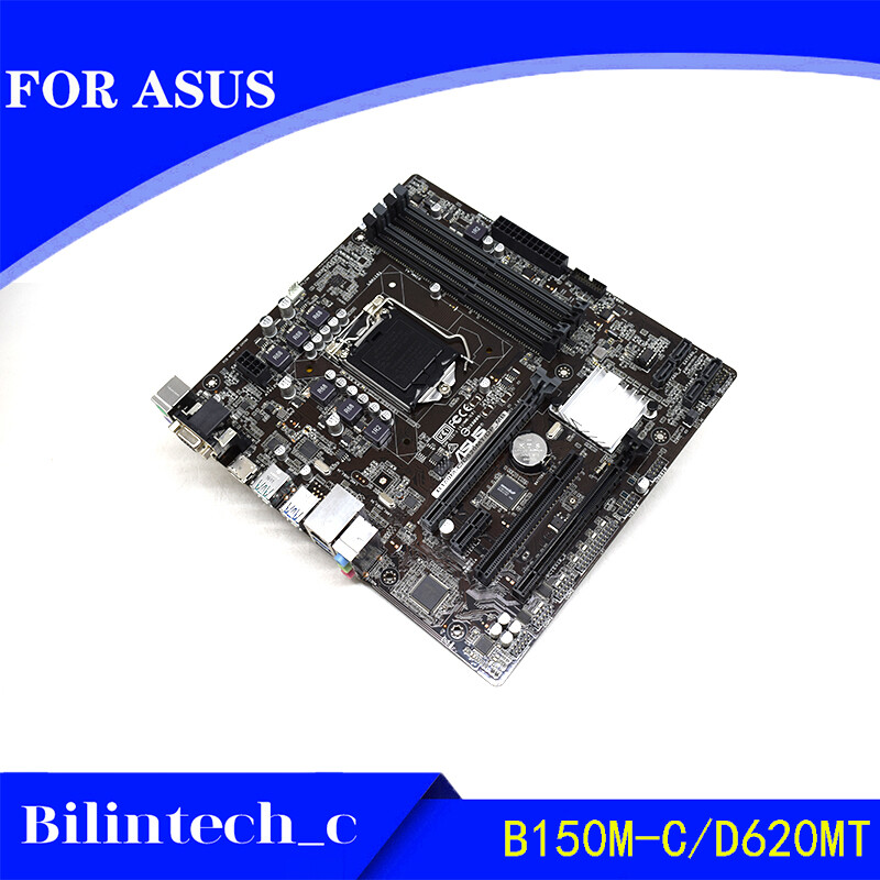 FOR ASUS B150M-C/D620MT LGA1151 32G VGA+DVI+HDMI+DP Motherbroad Test ok