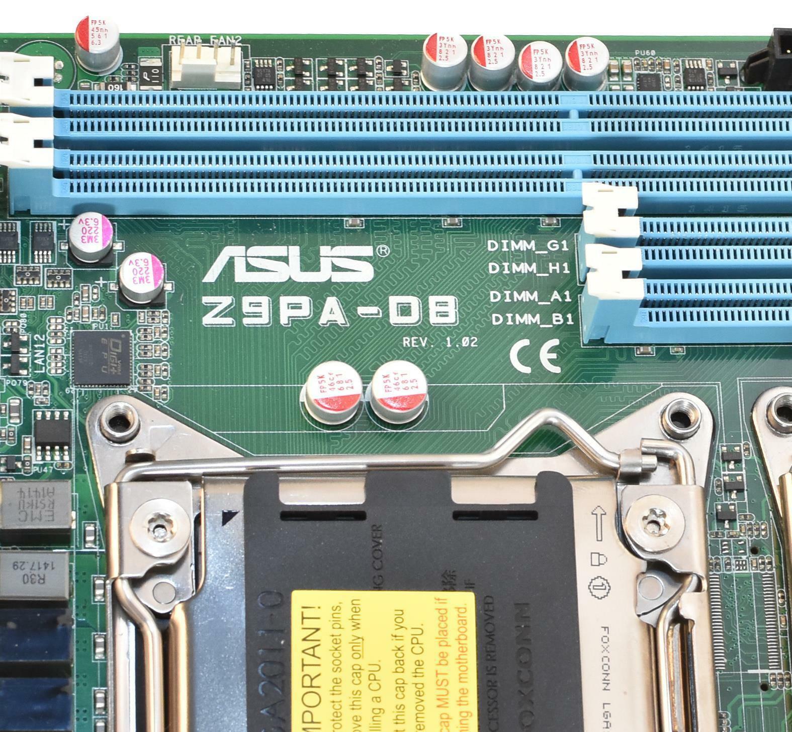 For Asus Z9PA-D8 Motherboard LGA2011 Dual CPU Supports E5-2680V2 C60264GB