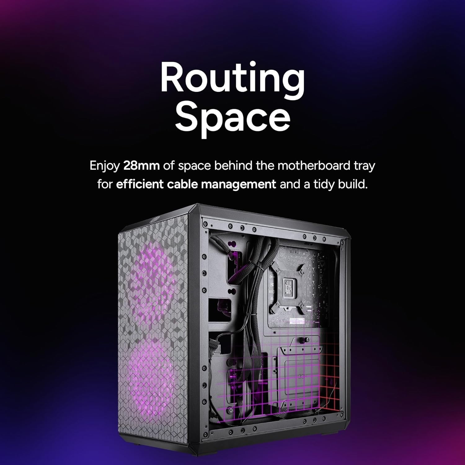 MasterBox Q300L Micro-ATX PC Case – Elegant Compact Design with Optimal Cooling