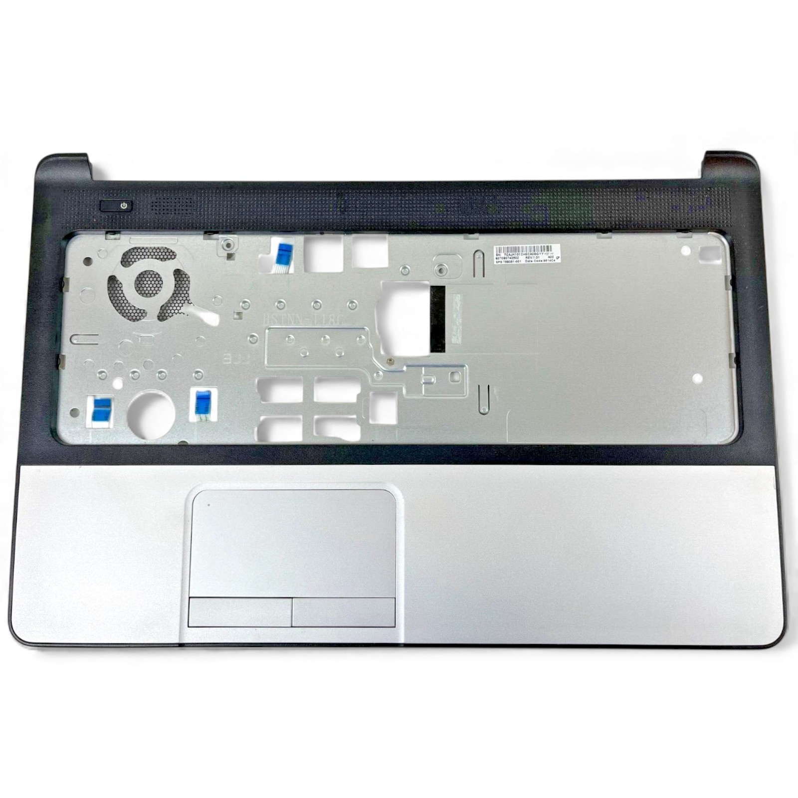 HP 355 G2 Silver & Black Palmrest w/Touchpad 758051-001