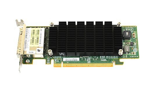 Dell/LSI SAS 9202-16e 6Gb/s HBA w/4 x SFF-8644 miniSAS HD Low-Profile 6G 6Gbps
