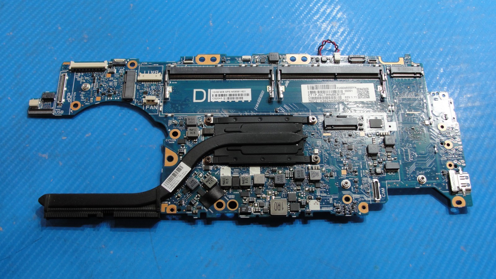 HP EliteBook 840 G7 14″ Genuine Intel i7-10610U 1.8GHz Motherboard M08561-601