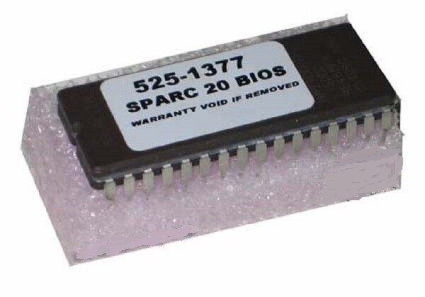 525-1377 Sun Sparc 20 BIOS 2.25 Upgrade with High Speed CPUs 85MHz to 200Mhz