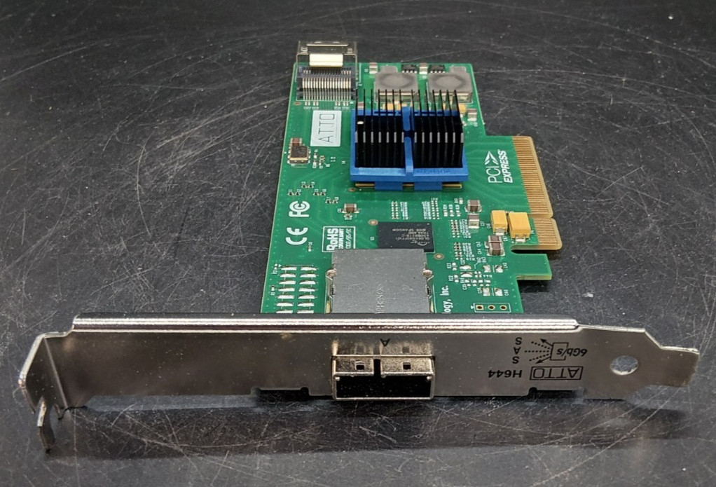 ATTO ExpressSAS H644 6 Gb/s Host Bus Adapter