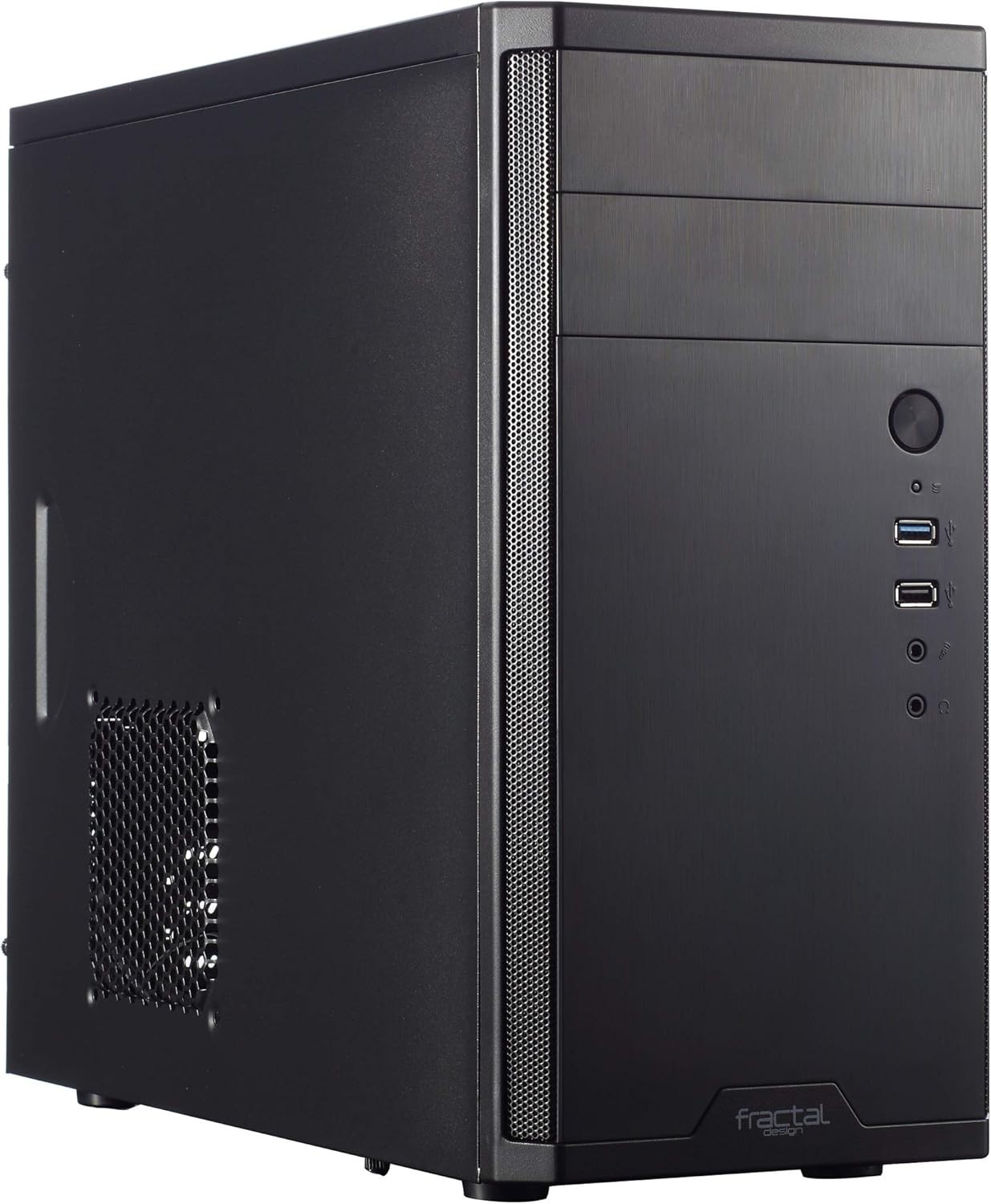 Core 1100 Mini Tower Case – Brushed Aluminum Front Panel