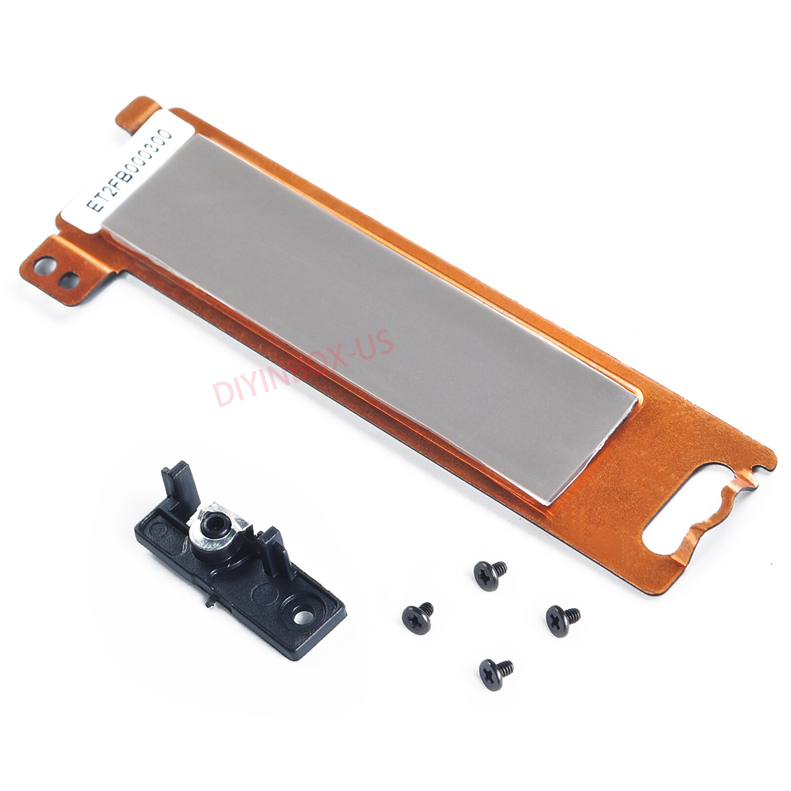 Dell M. 2 SSD Bracket 085J62 W/ Heatsink KJK50 Latitude 5400/5500 E5400 5500 M3