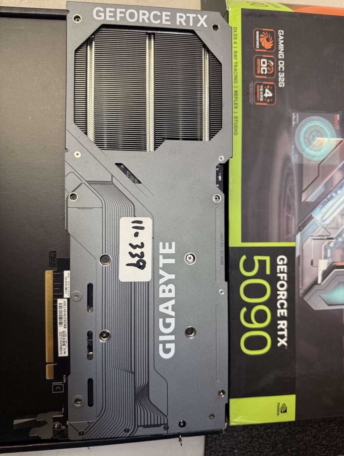 PARTS ONLY Gigabyte NVIDIA GeForce RTX 4090 24GB No Core
