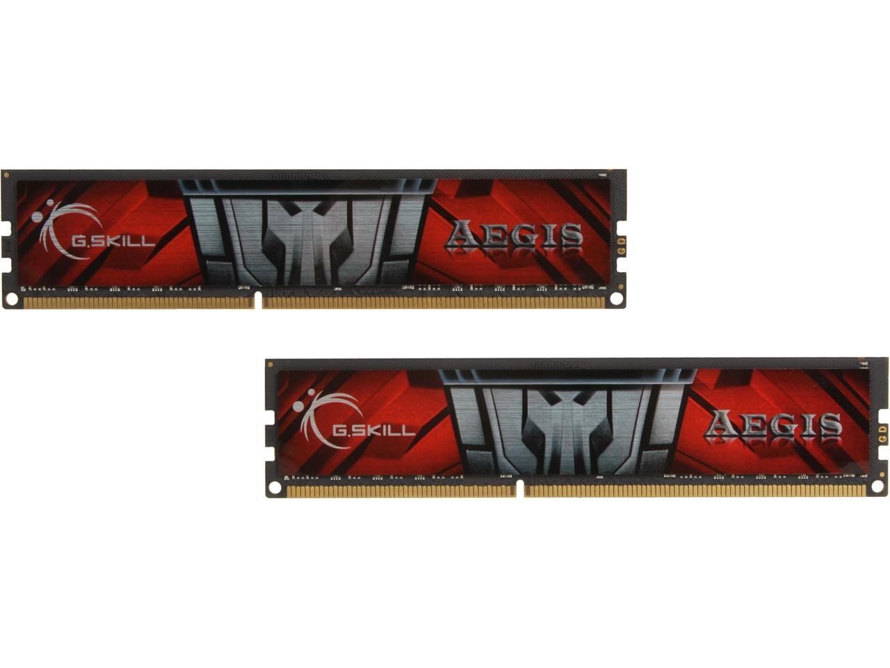 G.SKILL AEGIS 16GB (2 x 8GB) 240-Pin DDR3 SDRAM DDR3 1600 (PC3 12800) Desktop Me