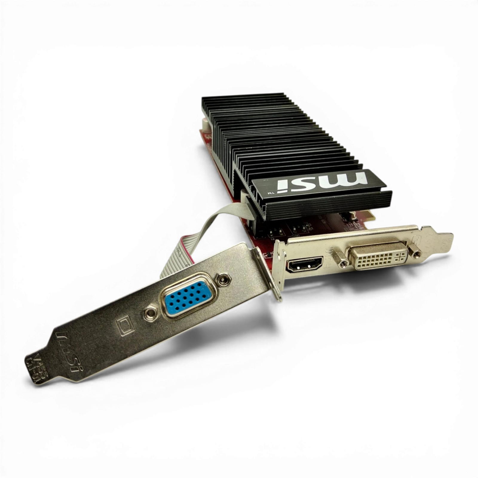 MSI Radeon HD 4350 1GB DDR3 Low Profile Graphics Card HDMI DVI VGA R4350 MD1GD3H