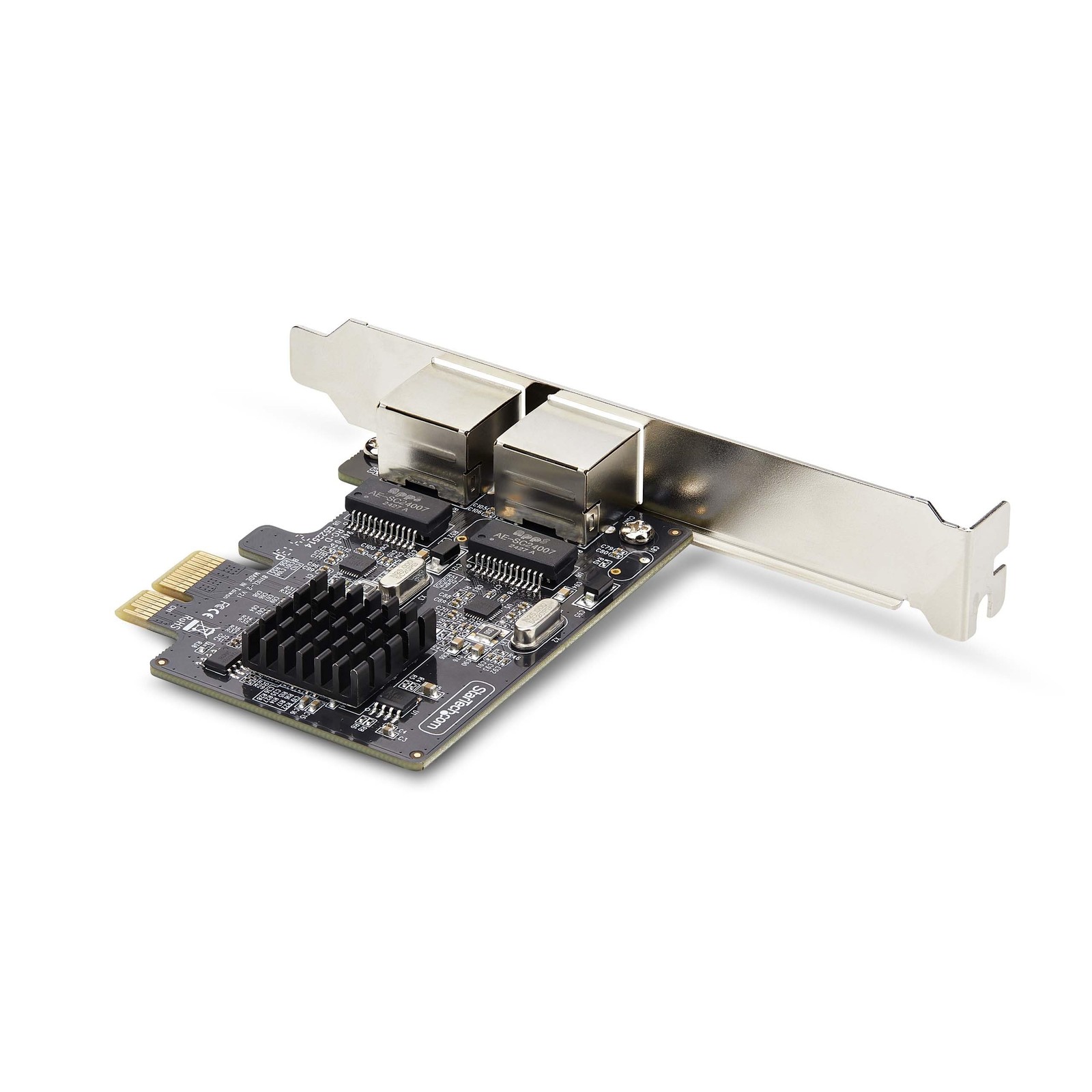 StarTech 2-Port Gigabit PCIe Network Adapter Card, Works with Windows and Linux