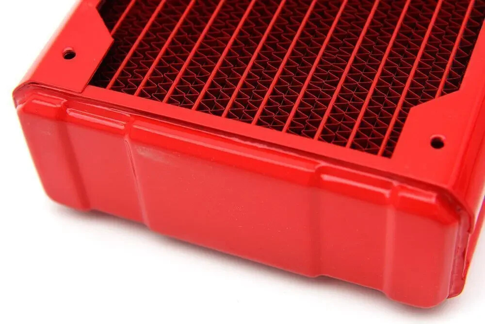 Black Ice Nemesis 240GTX® Dual-Core Xtreme Profile Radiator – Red